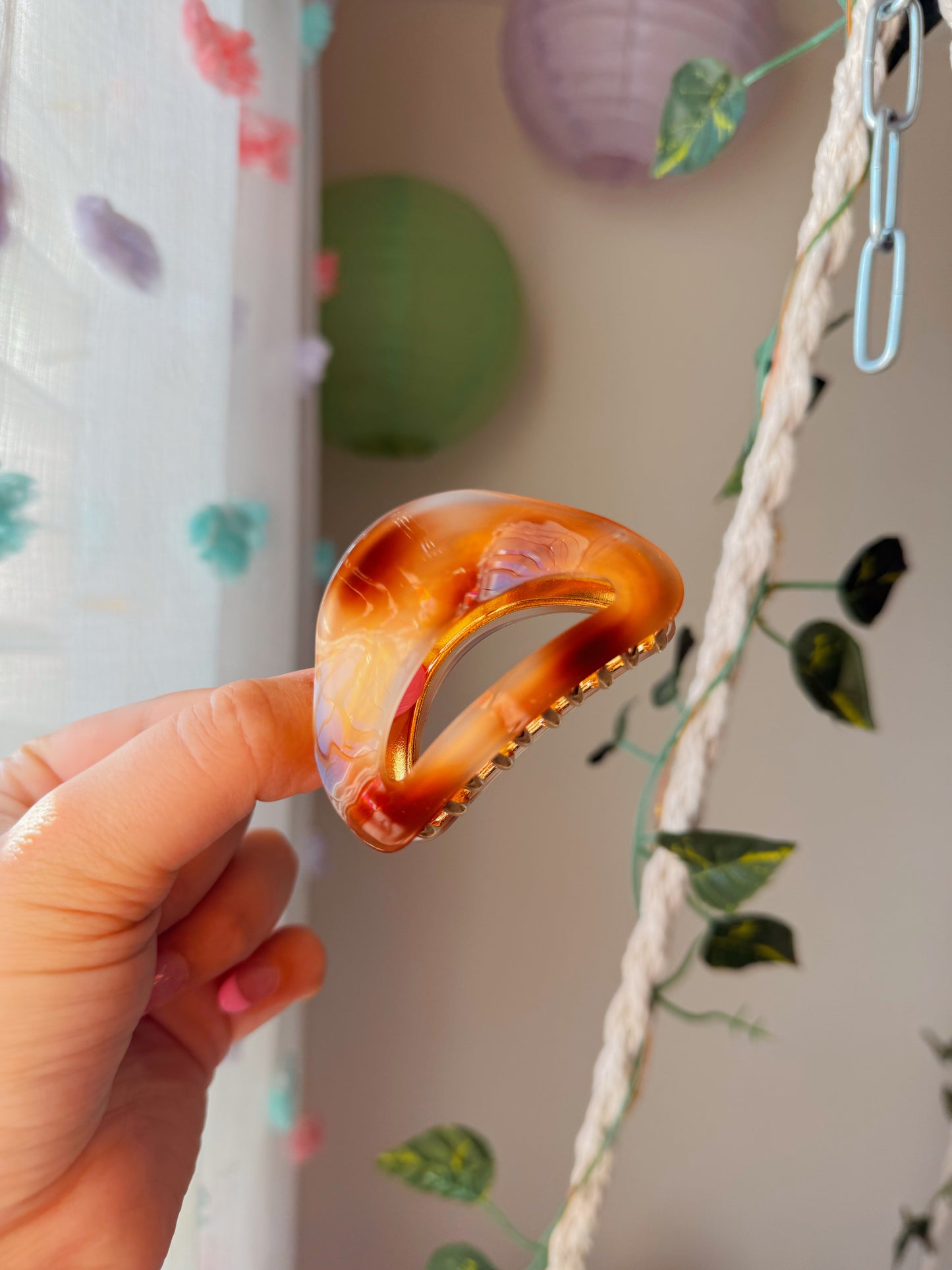 Mushroom Claw Clip