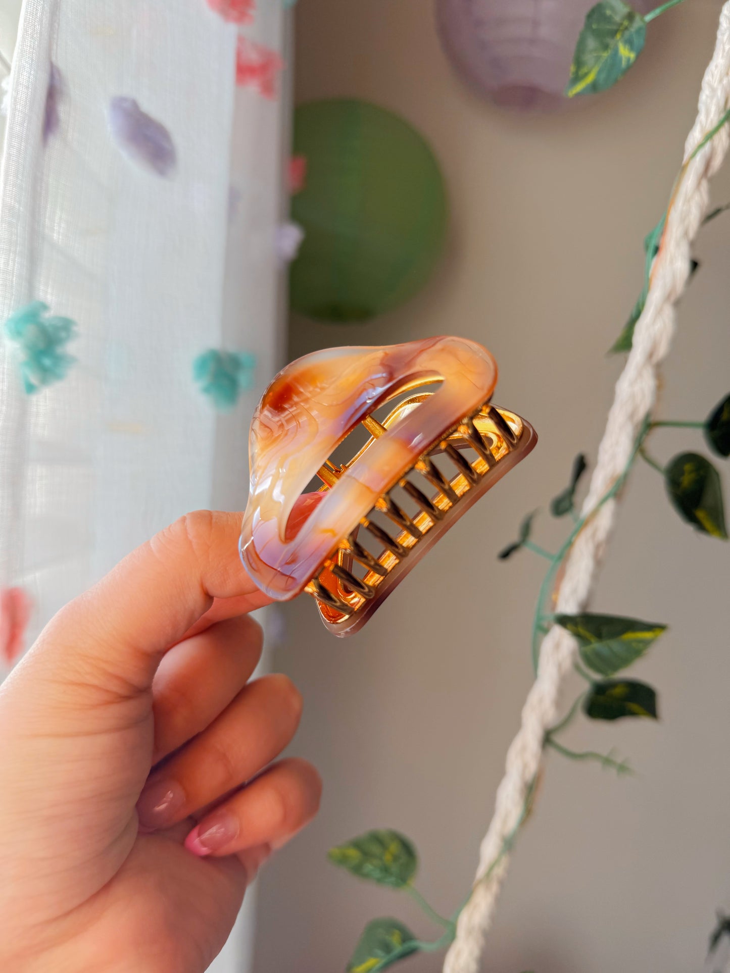 Mushroom Claw Clip