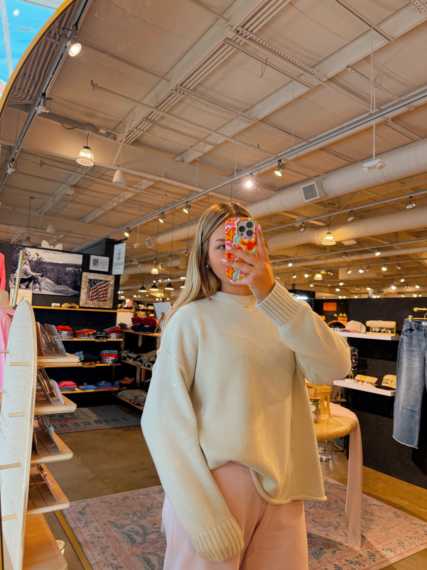 Oatmeal Knit Sweater