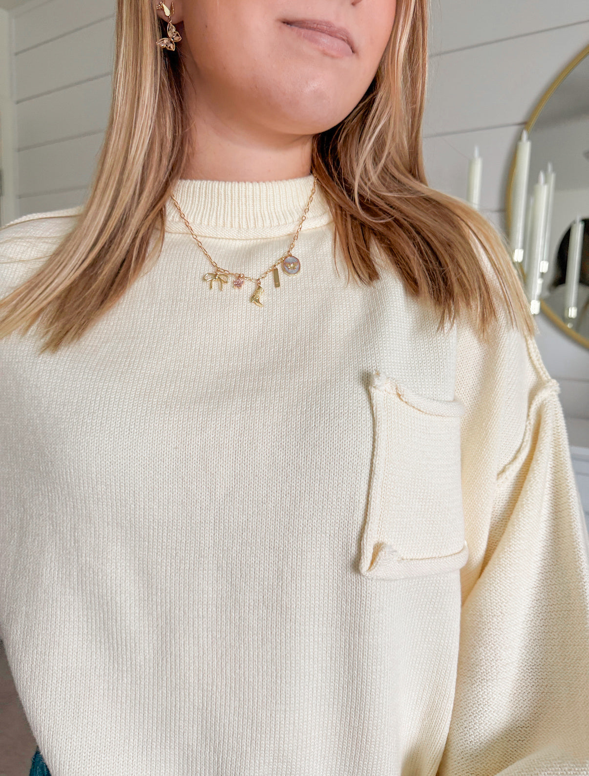 Balloon Sleeve Sweater