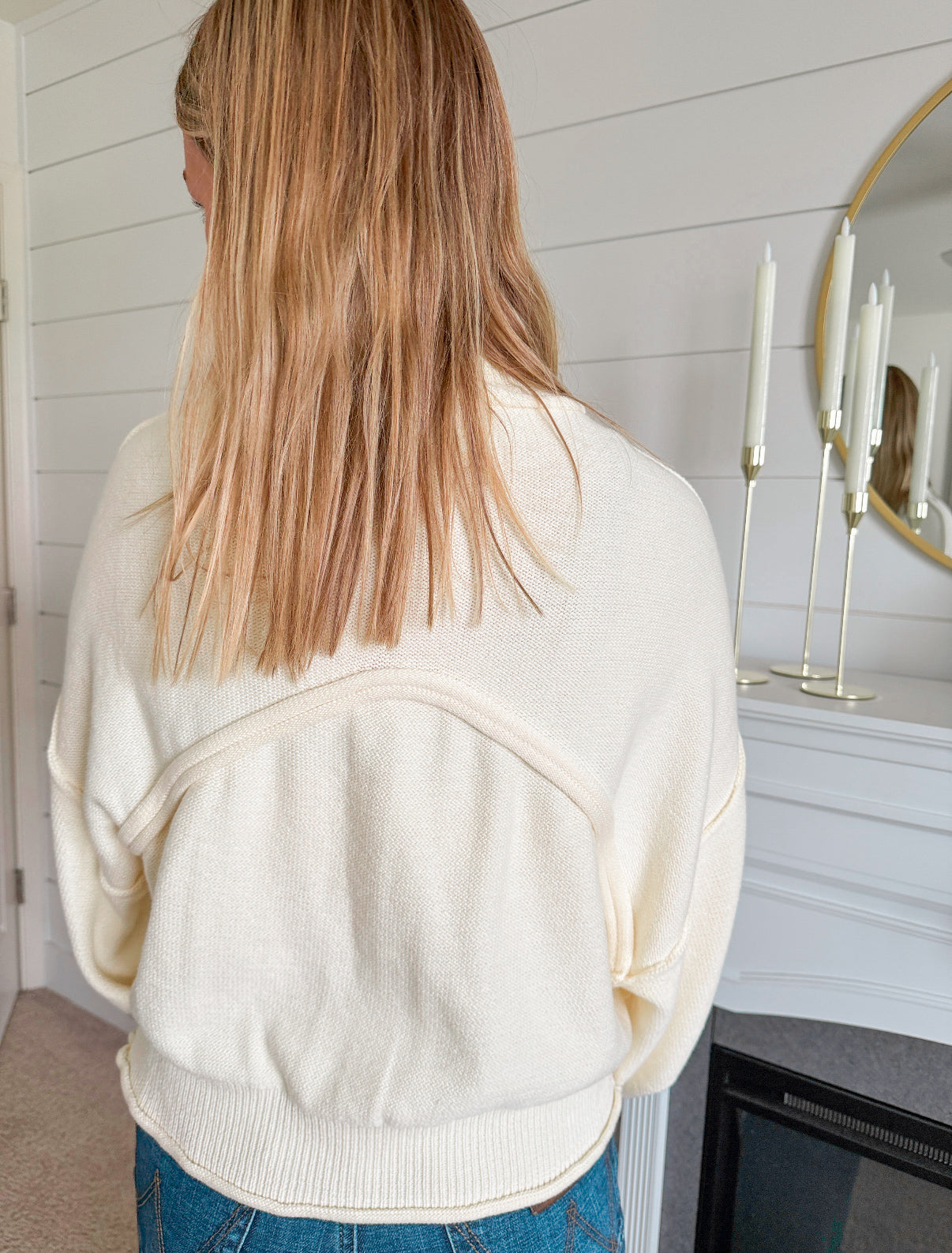 Balloon Sleeve Sweater