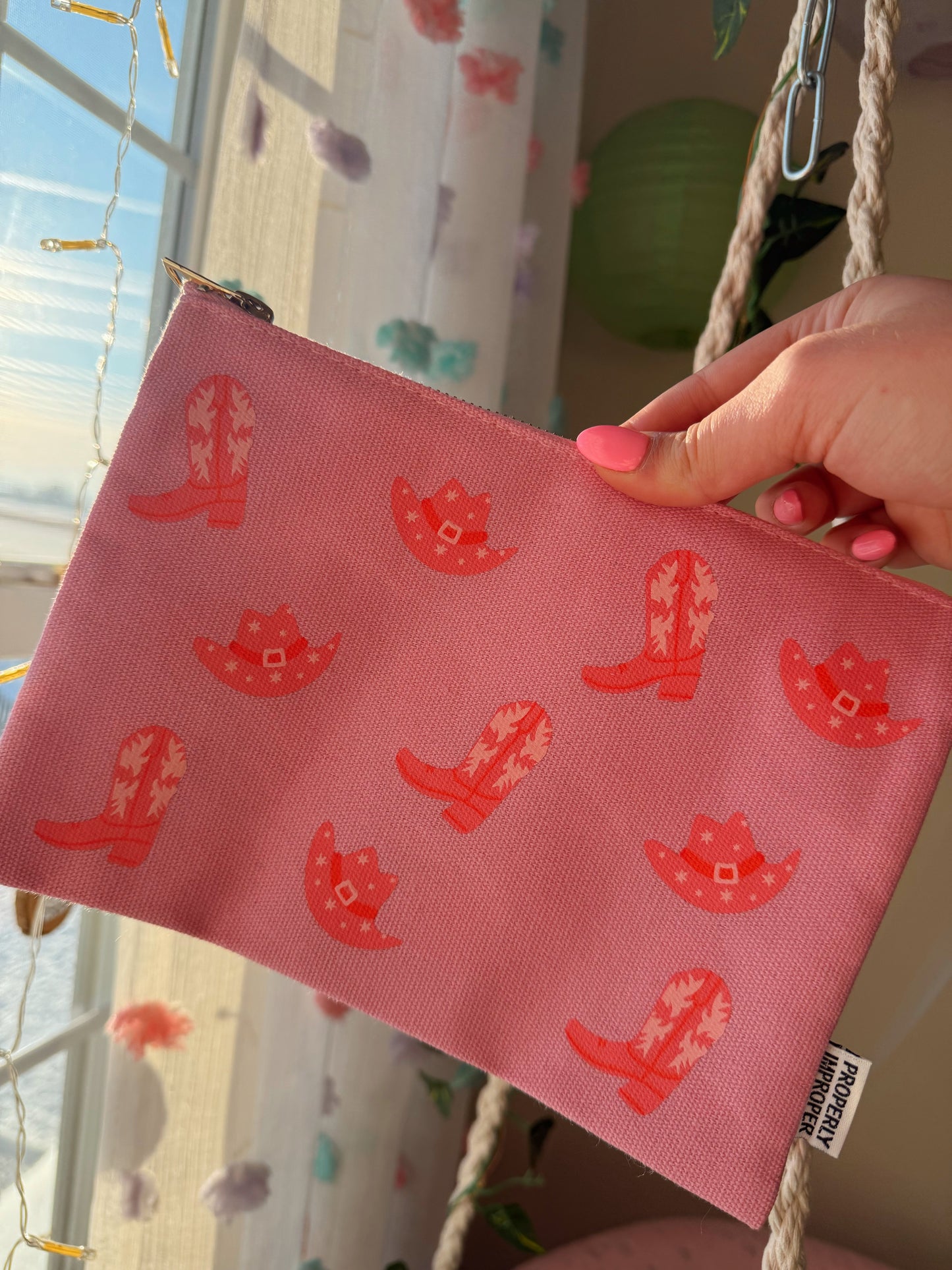 Pink Western Pouch