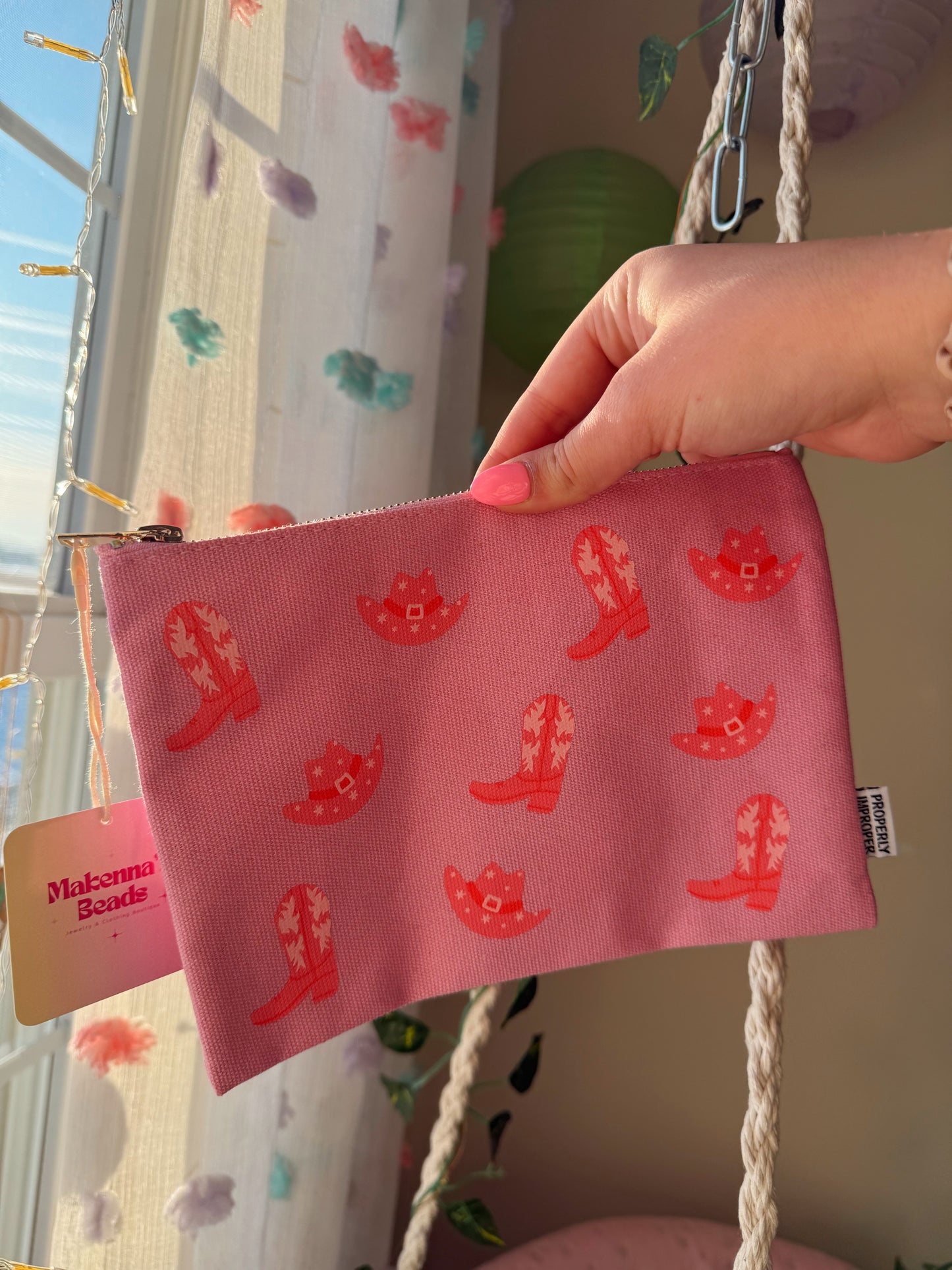 Pink Western Pouch