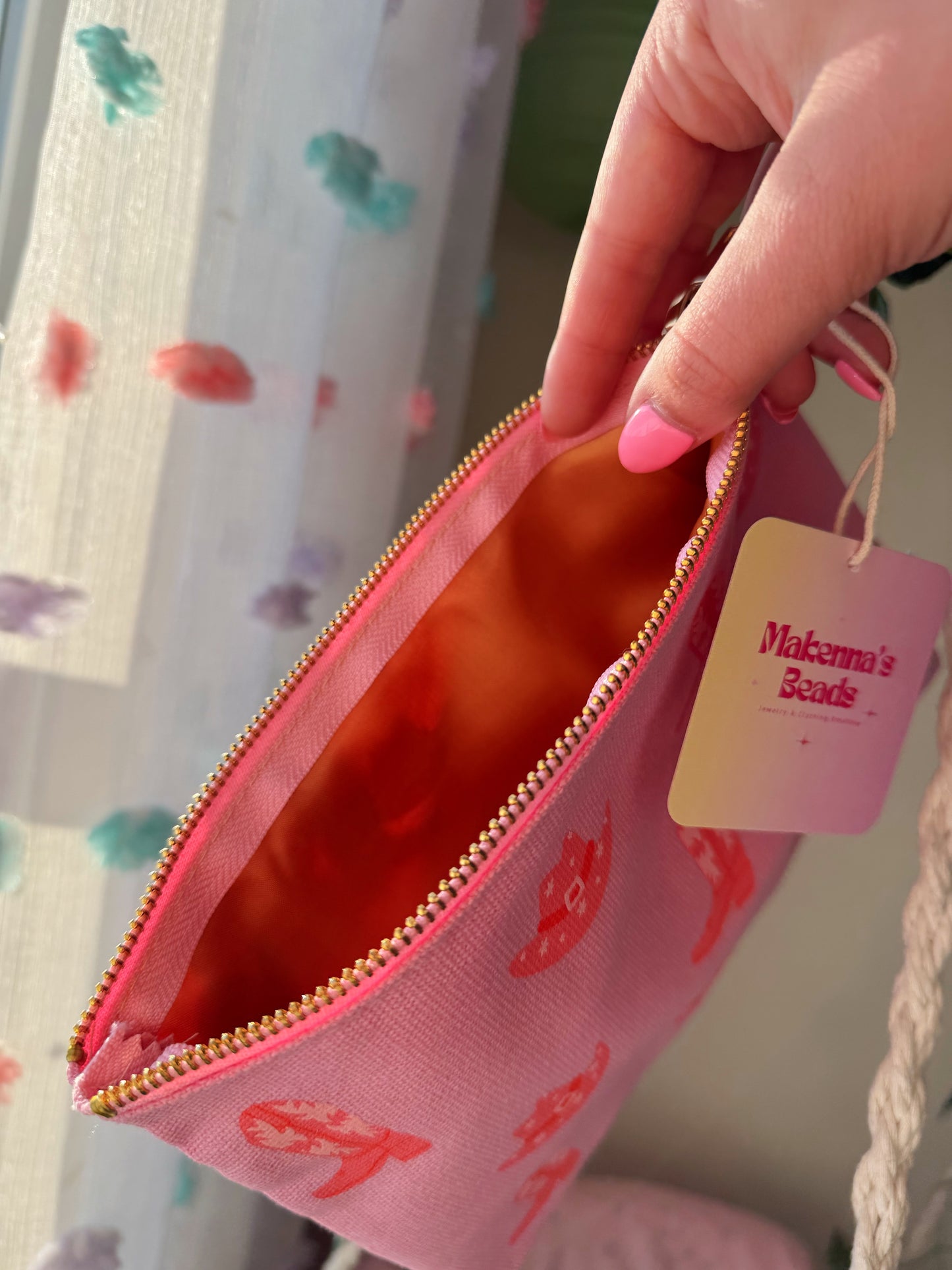 Pink Western Pouch