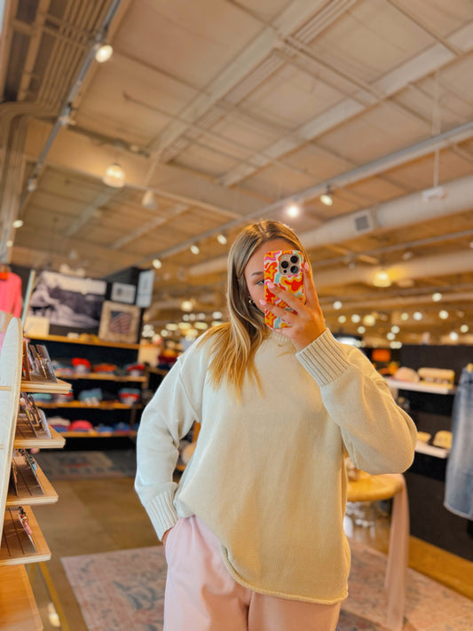 Oatmeal Knit Sweater