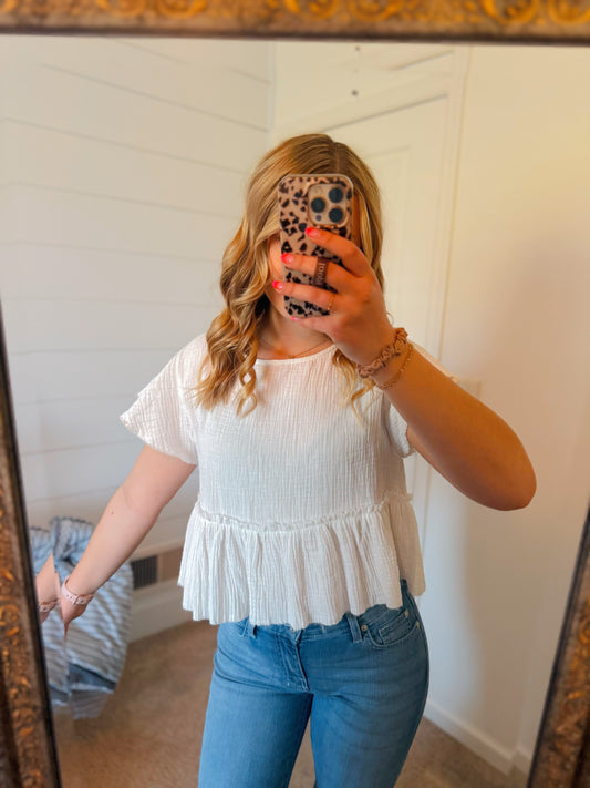 Peplum Blouse