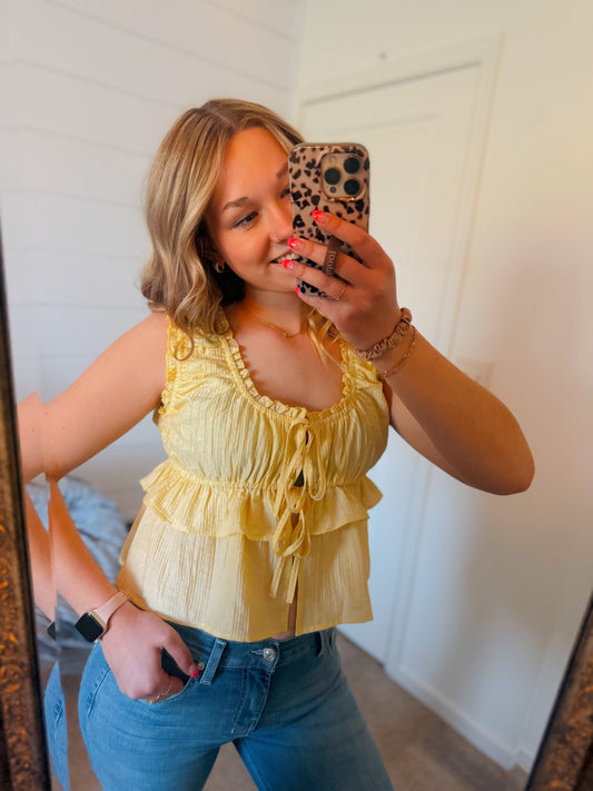 Butter Babydoll Top