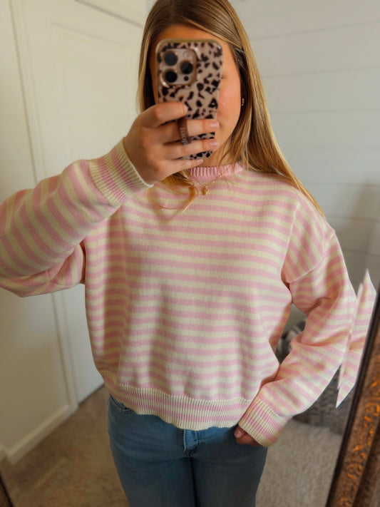 Sweetheart Stripe Sweater