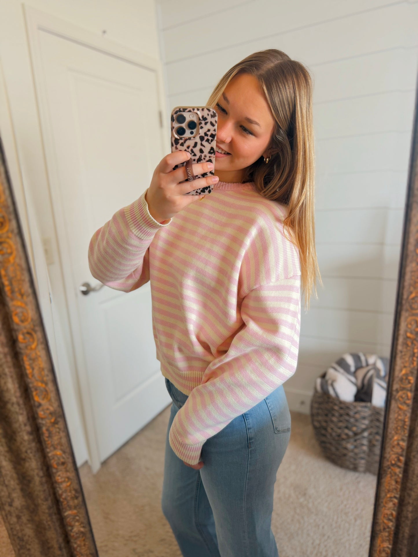 Sweetheart Stripe Sweater