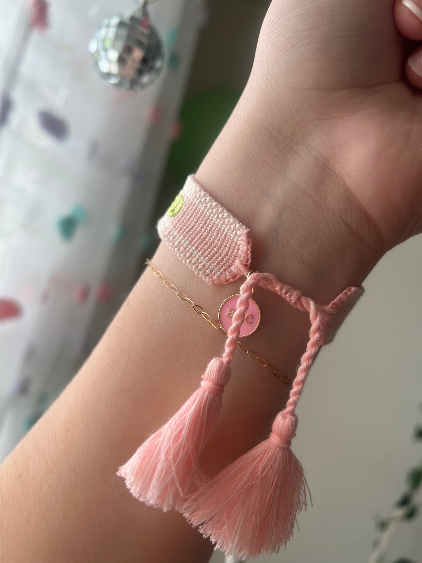 Embroidered Friendship Bracelet